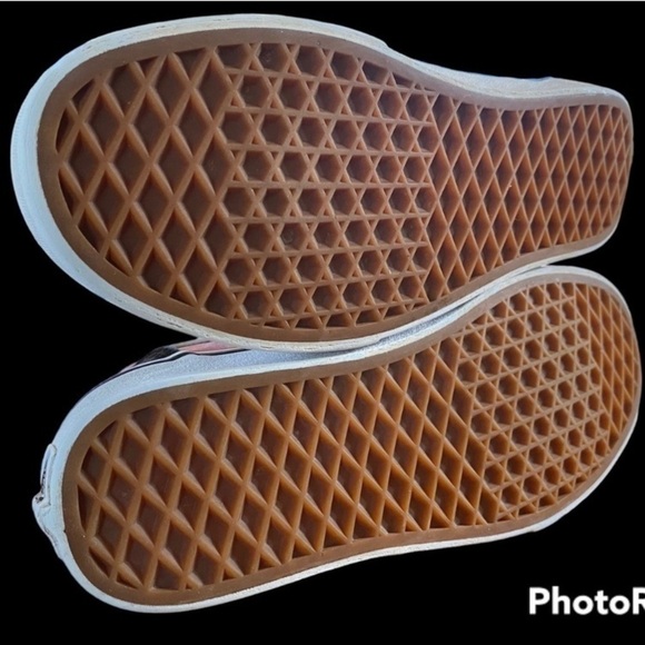 VANS pastel tie-dye in pink/peach. Low top. Women's size 7. Very good preowned! - Picture 2 of 12